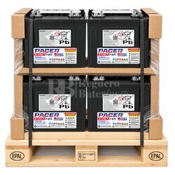 4 Bater�as TROJAN PACER P-875 | 8 Voltios 183 Amperios